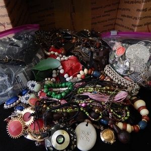 Jewelry Assortment Box Lot FM #5 Craft & Wearable